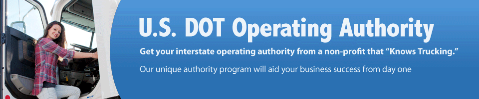 DOT Operating Authority Motor Carrier